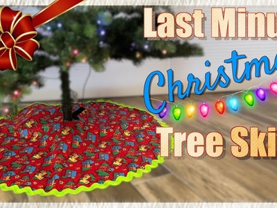 Last Minute Christmas Tree Skirt | The Sewing Room Channel