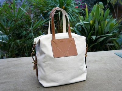 Make a student bag.backpack,Canvas Backpack.rucksack.handbag.Leather bag;Bag pattern;Bag making