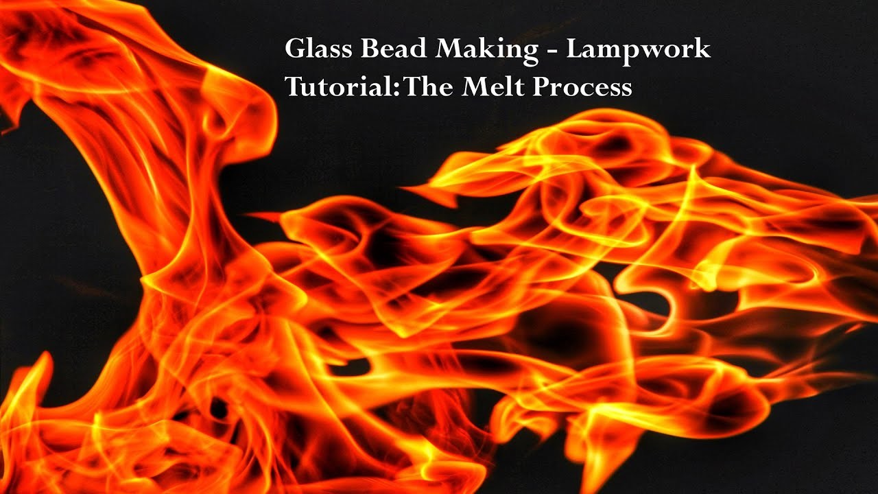 QUICK #lampwork Tutorial: Melt Process: Using The Flame & Mandrel To Make Balanced & Centered Beads