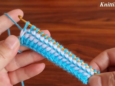 Simple crochet pattern for beginners #knitting #knittingpattern #crochet #crochetpattern