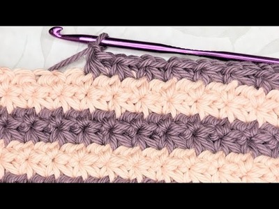 Such a Unique and Chic Crochet Trinity Stitch, You Are Going to LOVE it