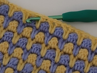 ????????Super easy Crochet  Baby Blanket pattern for Beginners -  How to crochet tempareture  blanket