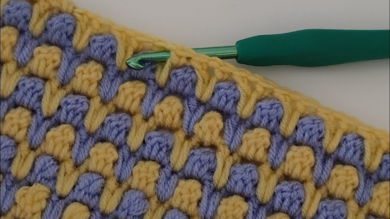 ????????Super easy Crochet  Baby Blanket pattern for Beginners -  How to crochet tempareture  blanket
