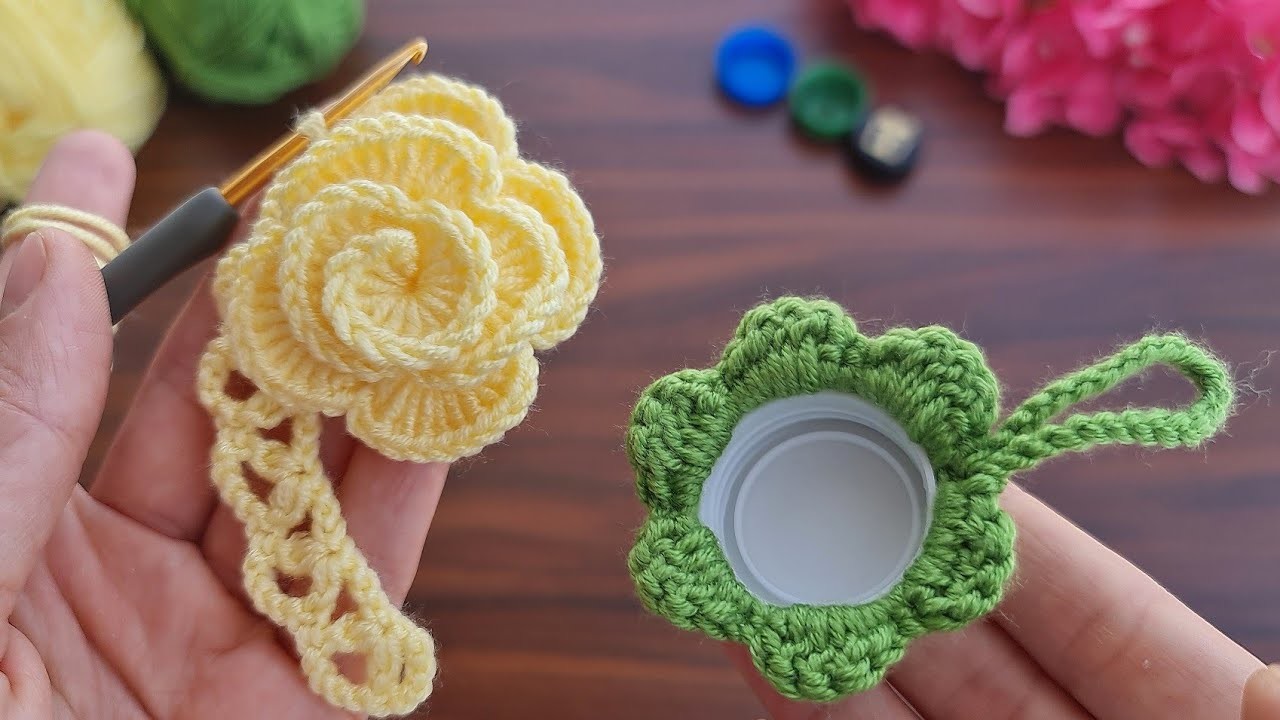 Wow !! Super easy, very useful crochet keychain ,pincushion , sell and give as a gift.