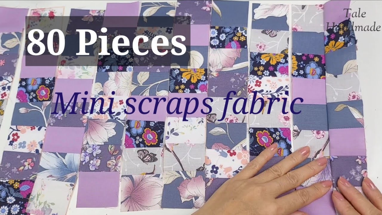 ♻️ Clever tips and tricks to save time for sewing scraps fabric projects