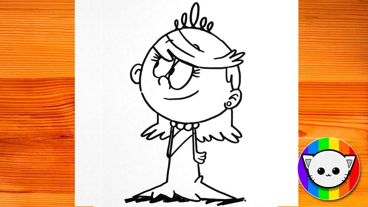 Como Dibujar a Lola Loud | Dibujos Paso a Paso