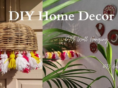 DIY Wall Decor | DIY Basket Lamp | DIY Room Decor Idea