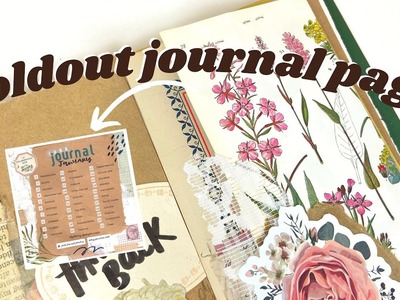 Easy journaling idea! | #JunkJournalJanuary Day 13 Hobbies | Junk Journal With Me