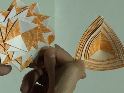 How to make 3D magic rotation block from simple paper | @GoodDiY