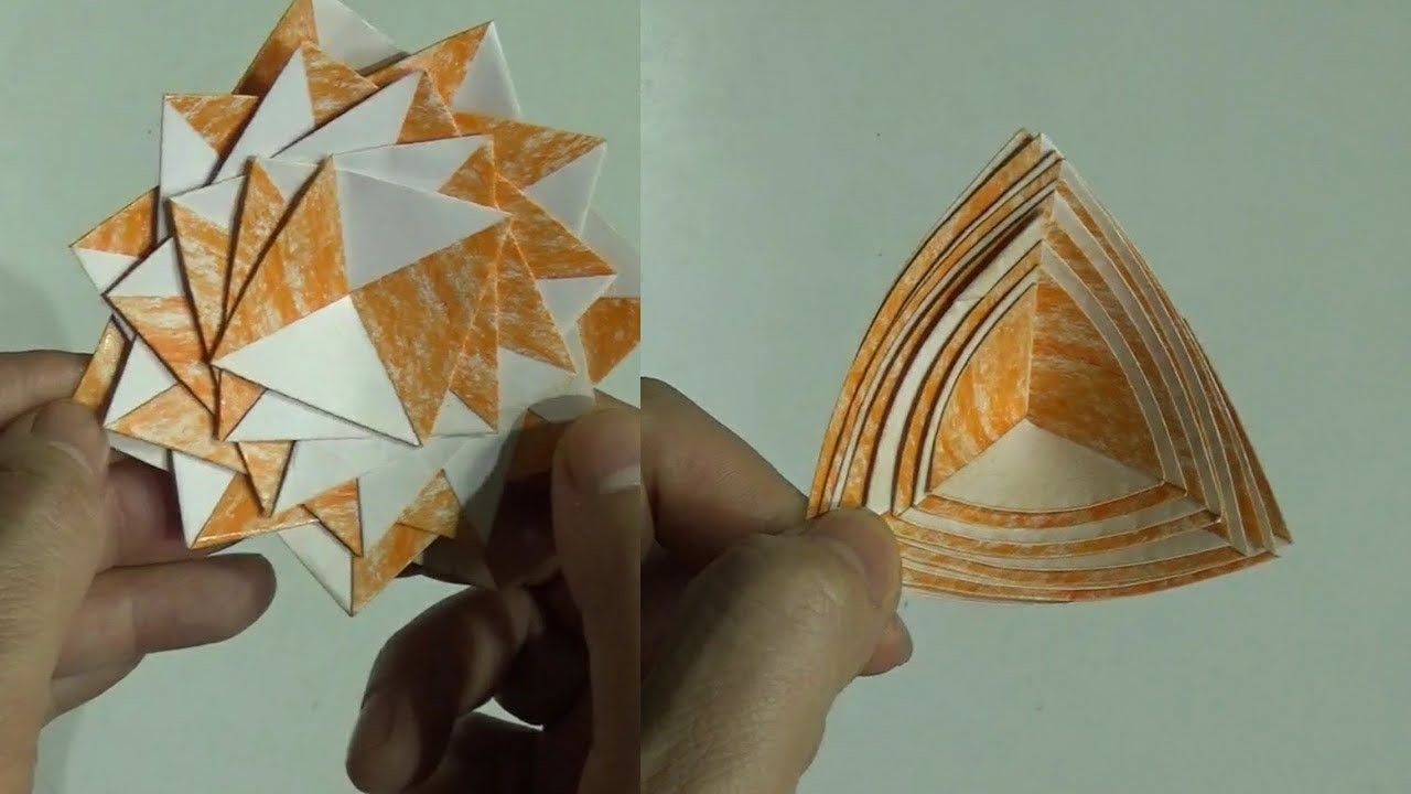 How to make 3D magic rotation block from simple paper | @GoodDiY