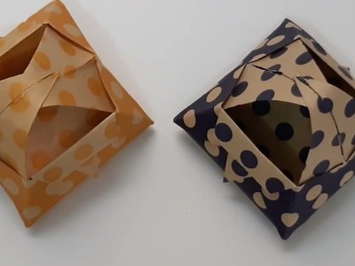 How to Make Paper basket 3D | paper folding art | #origami #origamitutorial #paperart #papertoys