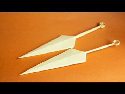 How To Make Paper Naruto  Kunai Step By Step