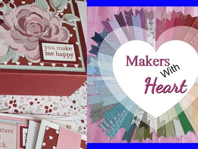 Makers with Heart Valentine Notecard Purse CTMH Now and Forever Process Video Tutorial