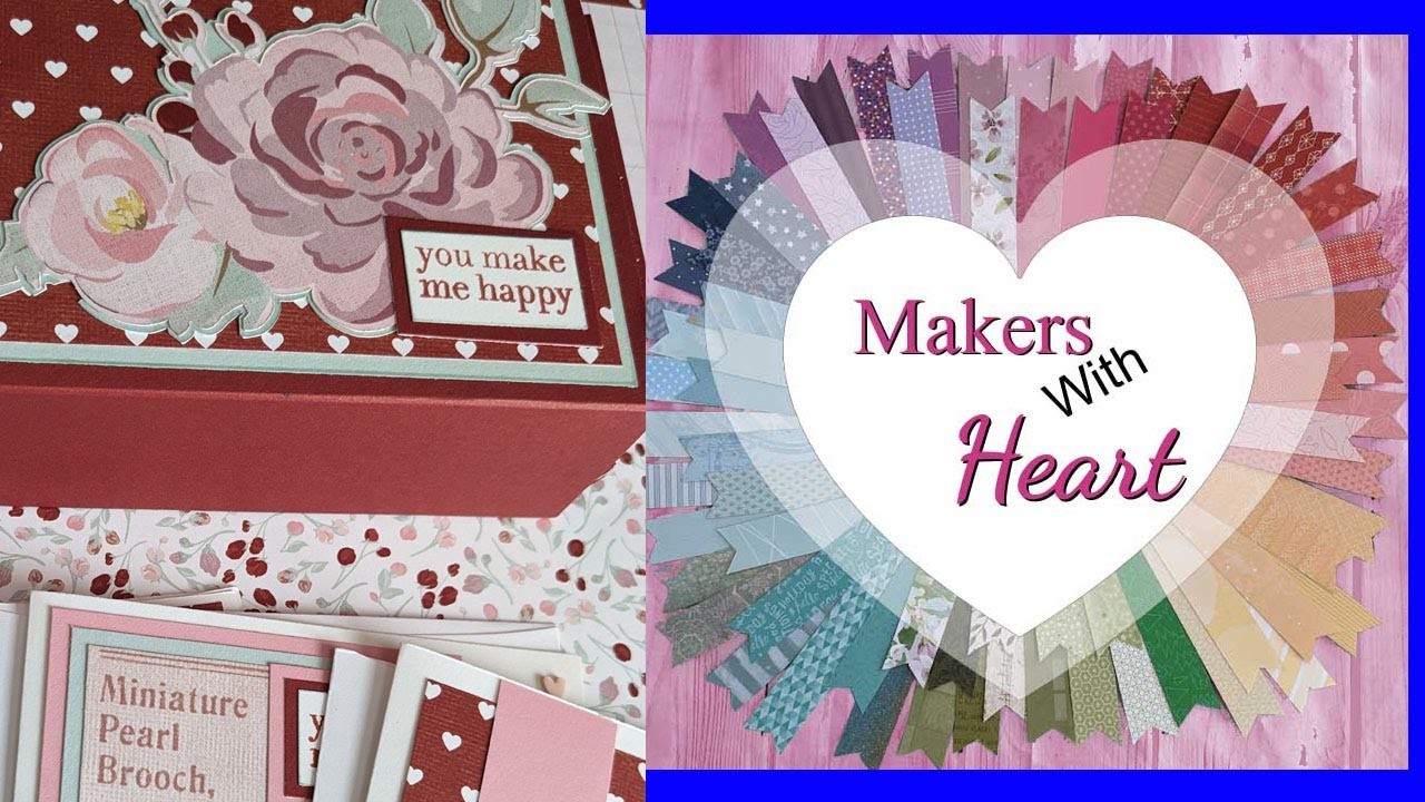 Makers with Heart Valentine Notecard Purse CTMH Now and Forever Process Video Tutorial