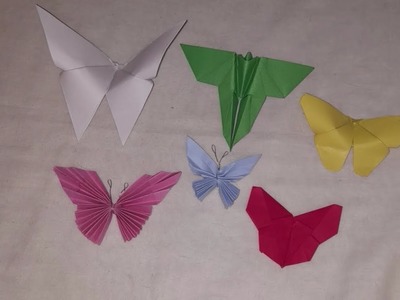 Origami butterfly (6-1)#butterfly #doityourself #diy #simple