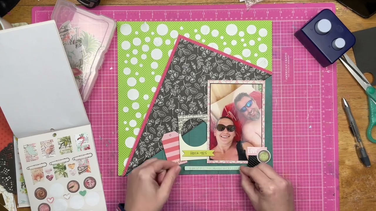 Scrapbook Process: Heck Yes!. Mixed Media Mayhem