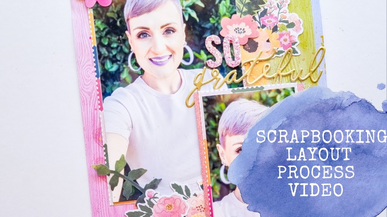 Scrapbooking Process Video - 2023 Goals