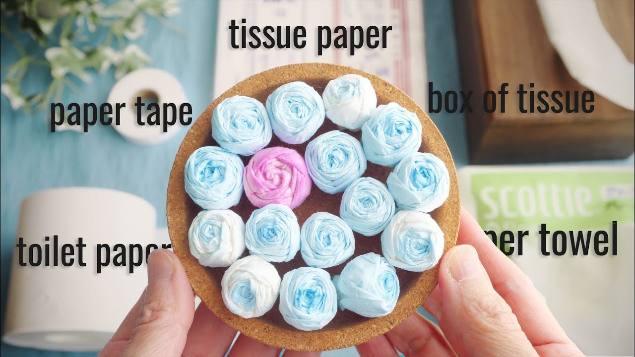 【検証】いろんな紙で巻きバラ作ってみた／ペーパーローズの作り方 - Check Out The Best Paper For Rolled Roses.How to Make Paper Roses