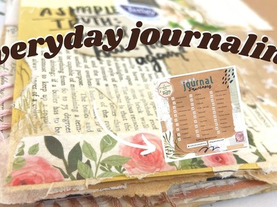 USE your ephemera! | #JunkJournalJanuary Day 14 From the day | Junk Journal With Me