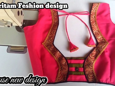 Very stylish blouse design. cutting and stitching blouse design. Pritam fashion design 2023
