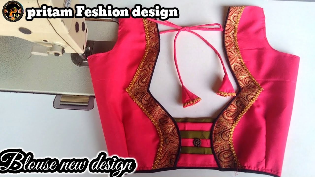 Very stylish blouse design. cutting and stitching blouse design. Pritam fashion design 2023