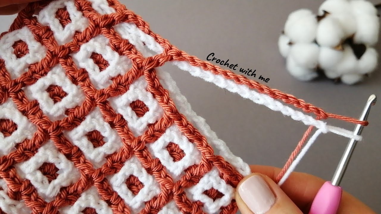 Wow!! super idea how to make eye catching crochet ✔ Everyone who saw it loved it. 