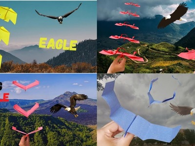4 Best Eagle Paper Planes | How to make a Paper Plane
