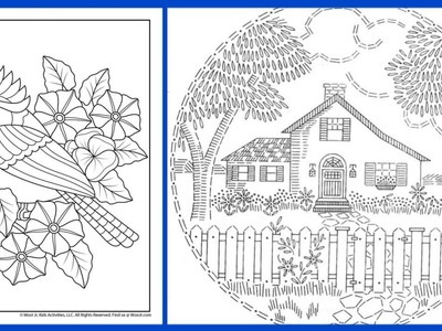50+ Outstanding Hand Embroidery patterns tablecloth. 7 hand embroidery pattern. ✏ pencil sketch