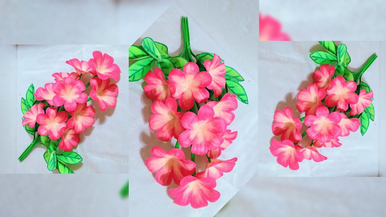 A4 nirmana. how to make beautiful paper flowers. mal nirmana. athkam nirmana. athwada  kadadasi