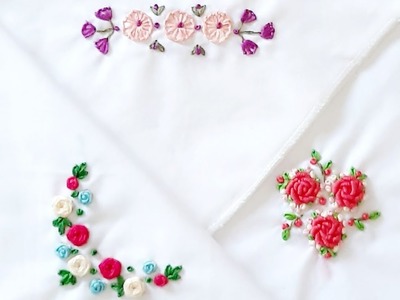 Beautiful Hand Embroidery In Hand Kerchief