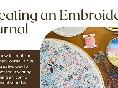 Creating an Embroidery Journal