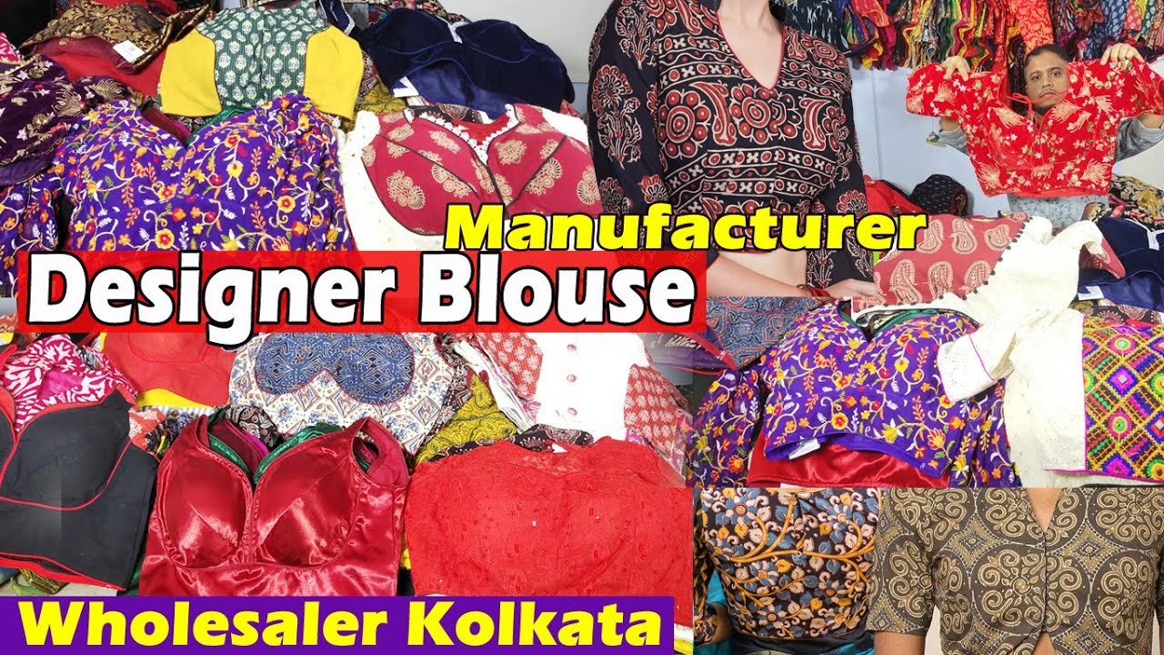 Designer Blouse Manufacturer, Ikat Blouse, Ajrak Blouse, Party wear Blouse, Printed Blouse, Kolkata