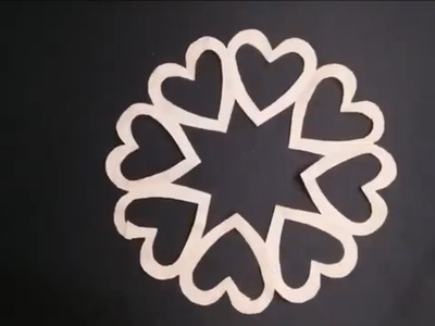 How to make easy paper snowflakes easy.paper snowflakes 5 minute crafts.paper snowflakes craft