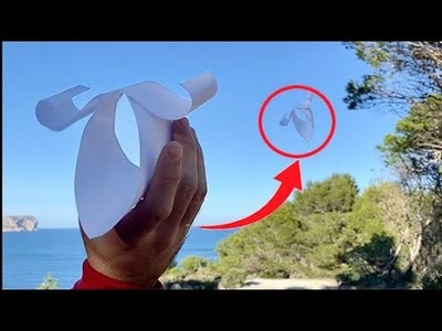 How To Make Flying Paper circle plane that stays in the air the longest