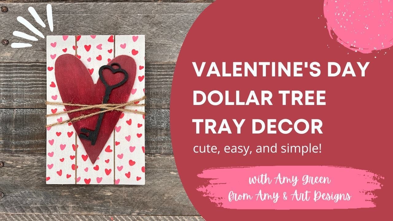 How to Napkin Decoupage on Faux Shiplap, Valentine's Day Dollar Tree Craft, Crafting for Beginners