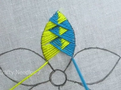 New Hand Embroidery Magical Fantasy Flower Embroidery Amazing Idea