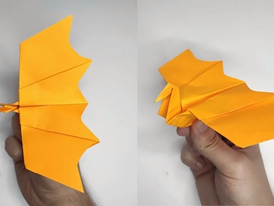 Origami flying BIRD ( fly so far ) | How to make a paper bird