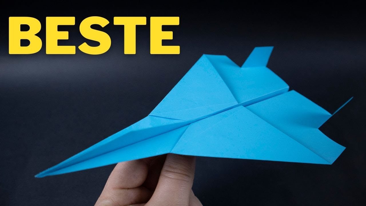 Papierflieger falten der weit fliegt (2023) | Best Paper Planes ????
