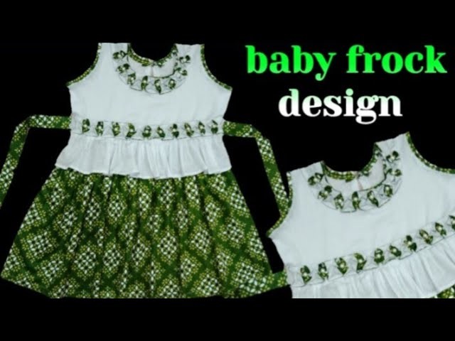 2023 New frock design for baby||baby frock making tutorial step by step||