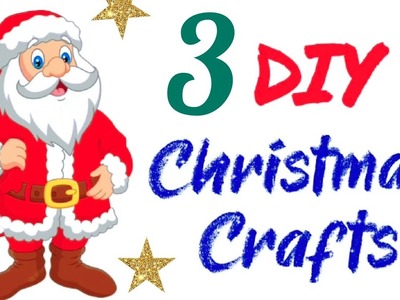 3 easy DIY christmas crafts  Last minute christmas decors Christmas crafts @5MinuteCraftsYouTube