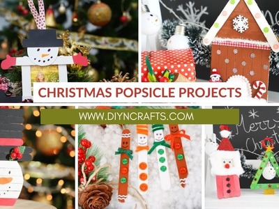 5 Christmas Popsicle Projects You Can DO Now