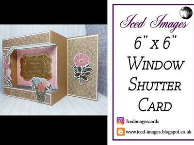 ???? 6x6 Window Shutter Card