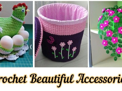 Beautiful Crochet Accessories | Unique Crochet Pattern | Crochet Inspiration Ideas