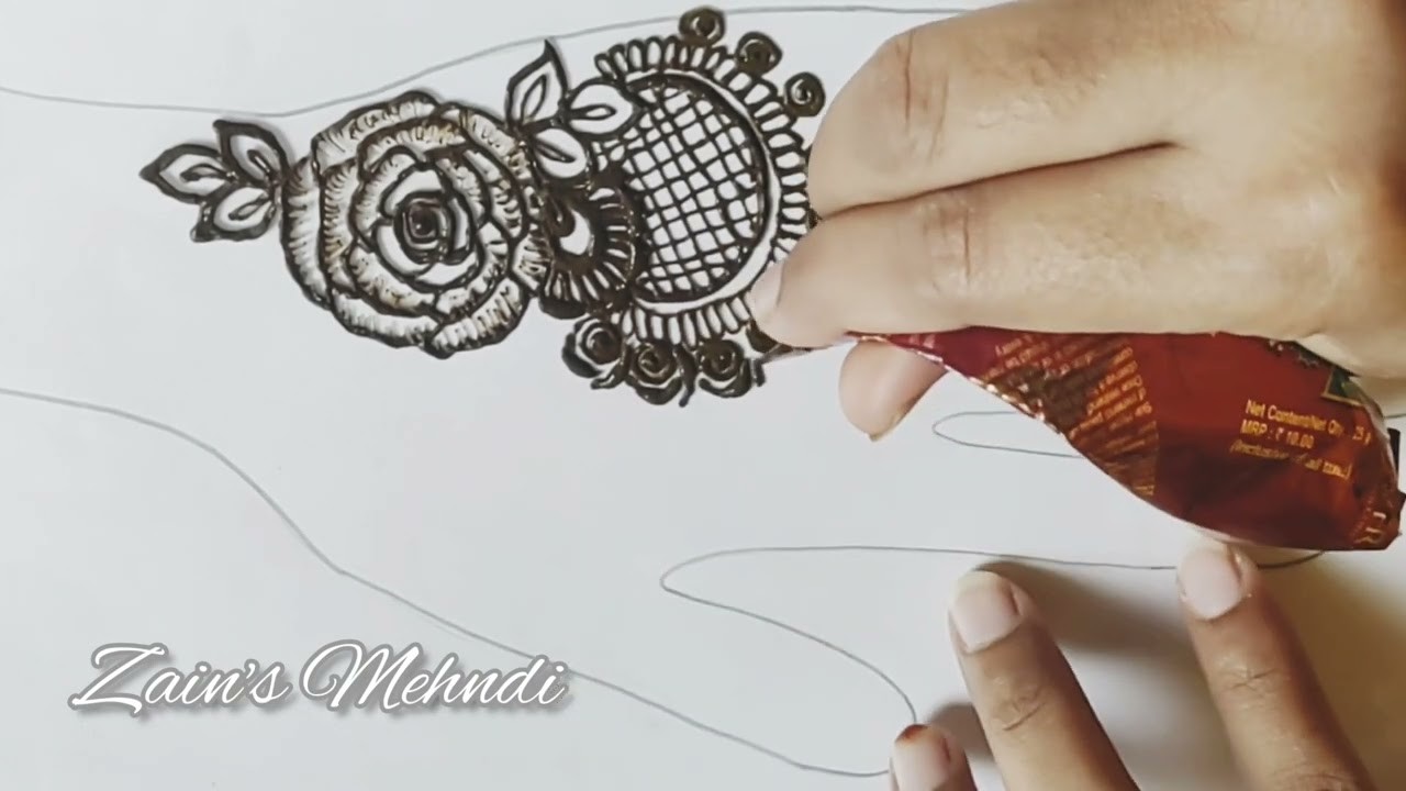 Beautiful Mehndi design For hands