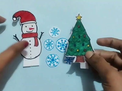 Christmas activities.New year activities for kids.winter activities for kids.paper craft.snowman