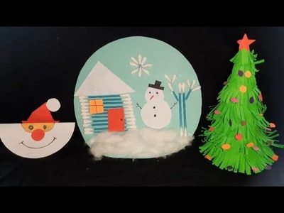 Christmas Crafting at Home||  Last minute Christmas Decorations|| Christmas Crafts for Kids||