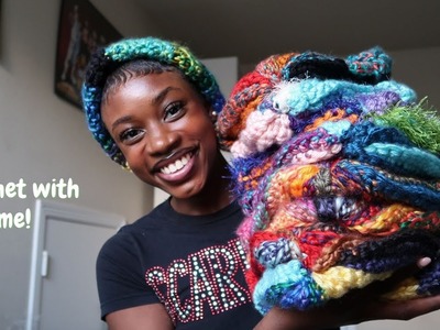 Crocheting Scrap Yarn Beanies | itslewababy