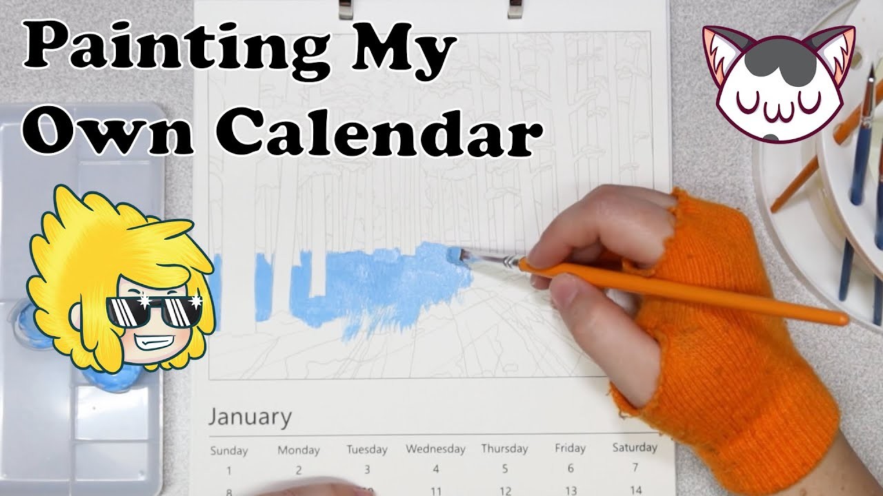 DIY Calendar January