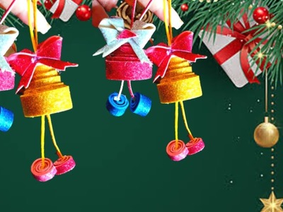 Diy christmas ornaments making 2022. Christmas ornament 2022 #Suriartandcrafts ​#viralvideo