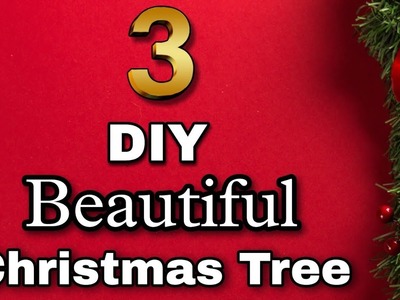 DIY : Christmas Tree. How to Make Christmas Tree. Simple Christmas Tree Making